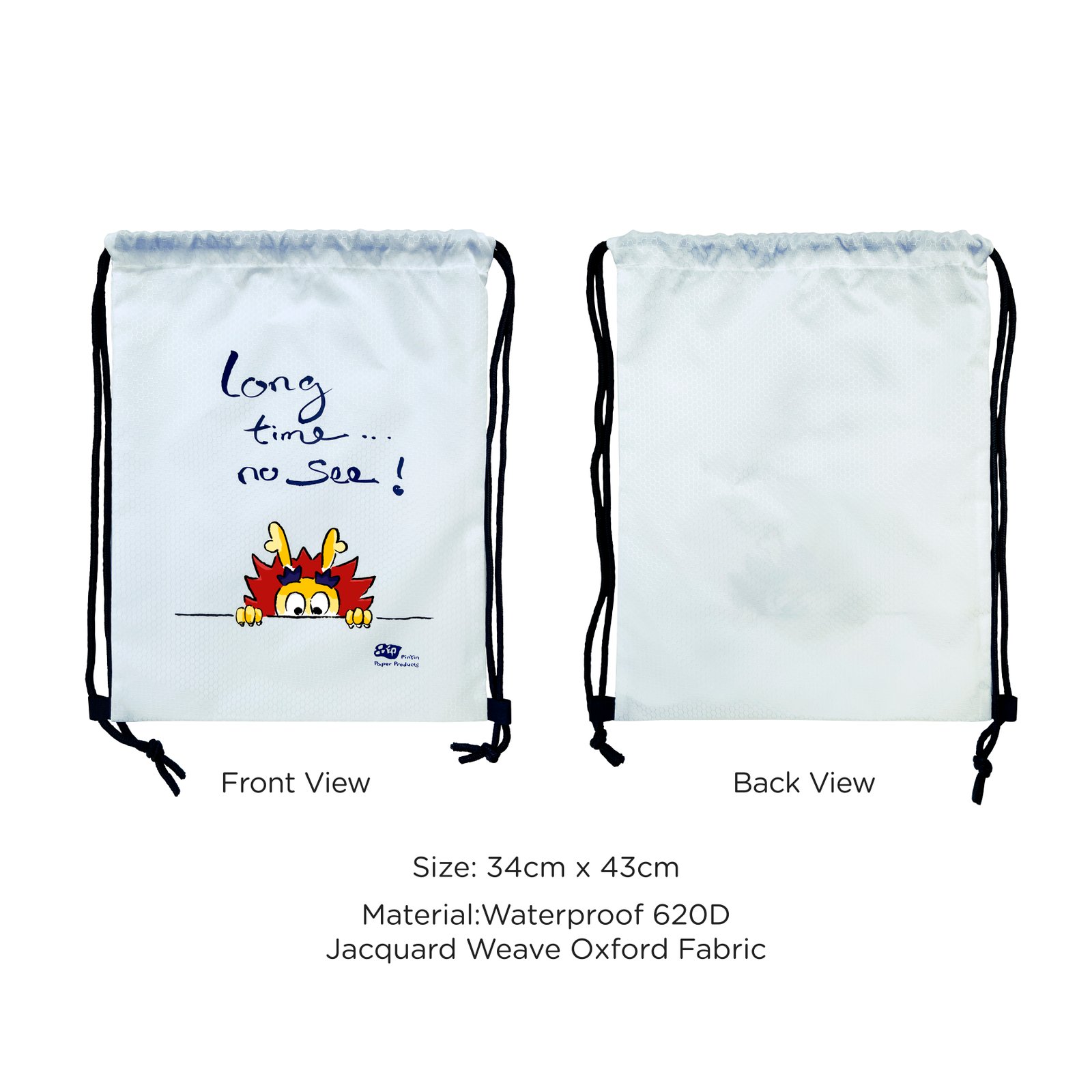 Alternative view of LTNS Drawstring Backpack​